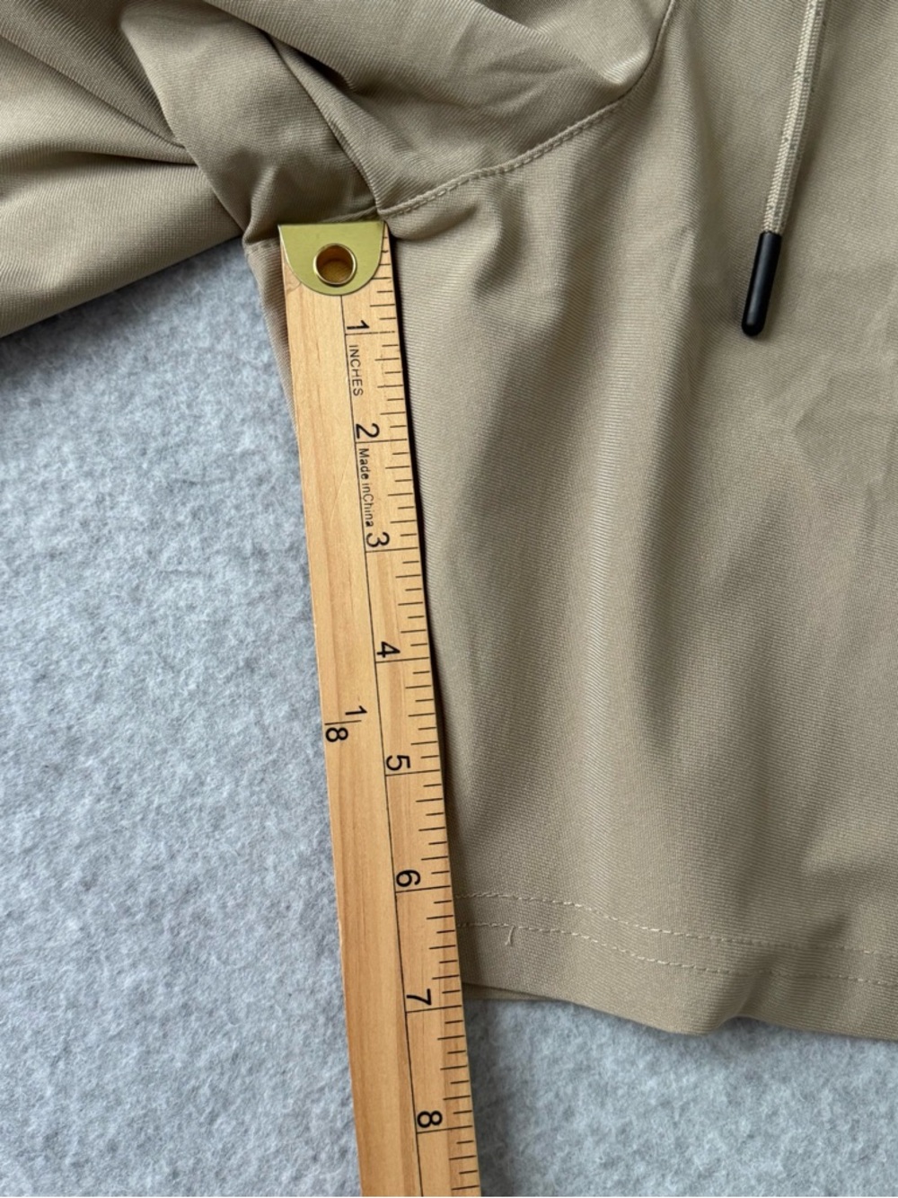 NWT Quiksilver Mens Pull On Shorts XXL Beige Comfort Waistband Stretch 7” Inseam - Picture 14 of 15